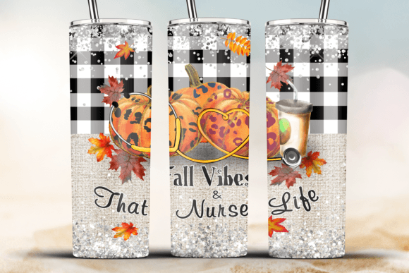 Fall Vibes Graphics for Crafts & Branding
