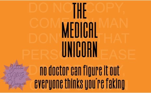 Medical Unicorn Graphics for Crafts & Branding