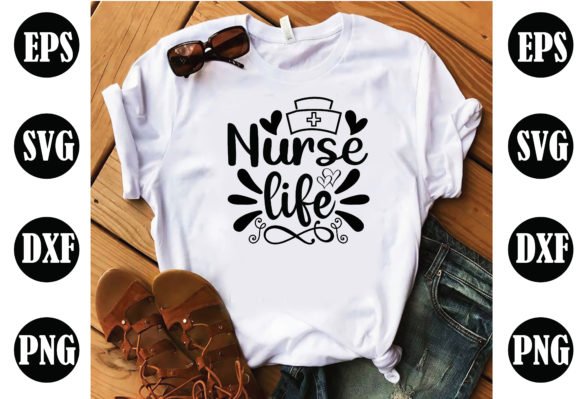 Nurse Life Nurse Graphics for Crafts