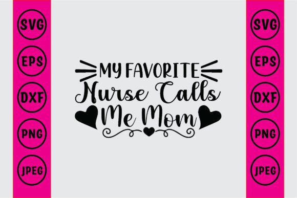 Nurse Mom Graphics for Crafts & Branding