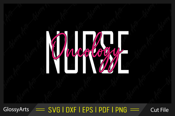 Oncology Nurse Graphics for Crafts & Content