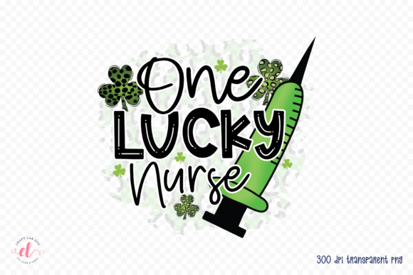 One Lucky Nurse PNG: Graphics for Crafts