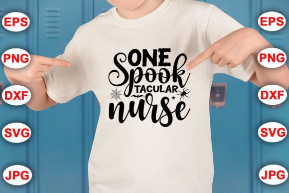 One-spook-tacular-nurse Graphics for Crafts