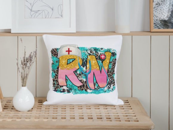 Reviewing the RN Registered Nurse Sublimation Design