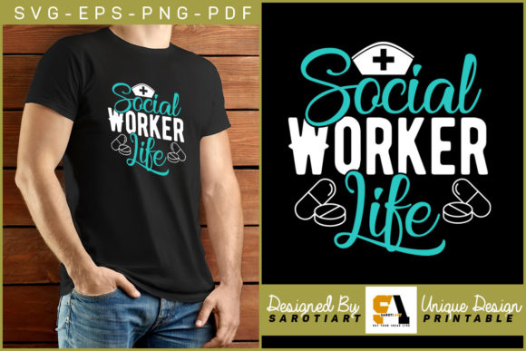 Reviewing the Social Worker Life Nurse Elements Shirt Design