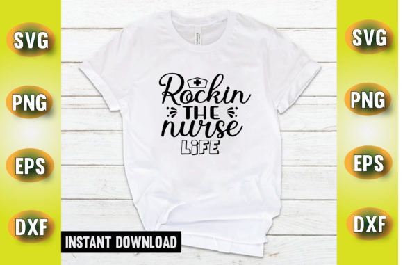 Rockin the Nurse Life Design: Graphics for Crafts